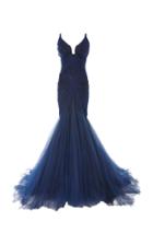 Zac Posen Tulle Mermaid Gown