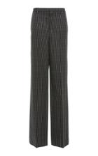 Maison Margiela High-rise Striped Wool Trouser