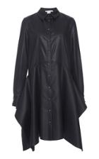 Antonio Berardi Long Sleeve Asymmetrical Shirt Dress