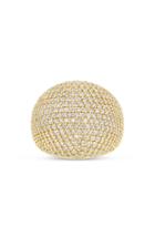Moda Operandi Grace Lee 14k Yellow Gold Pave Globe Ring