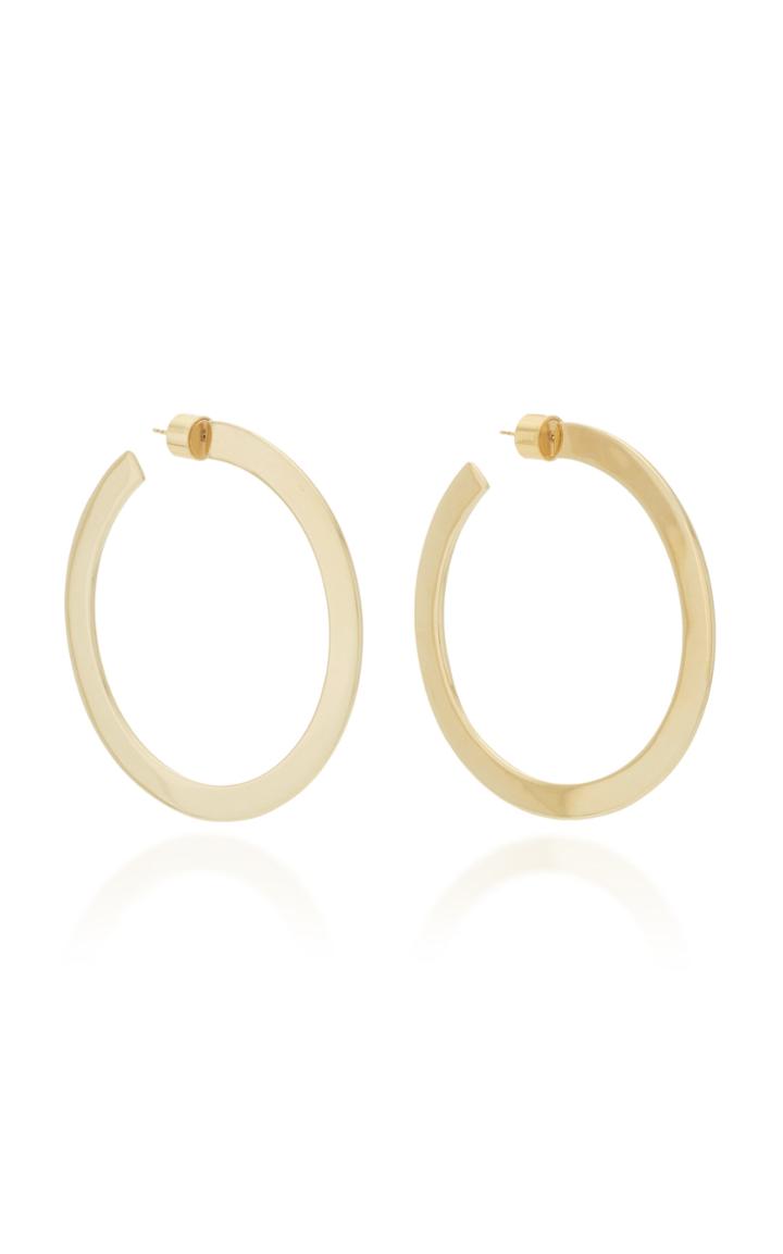 Jennifer Fisher Drew 10k Gold-plated Hoop Earrings