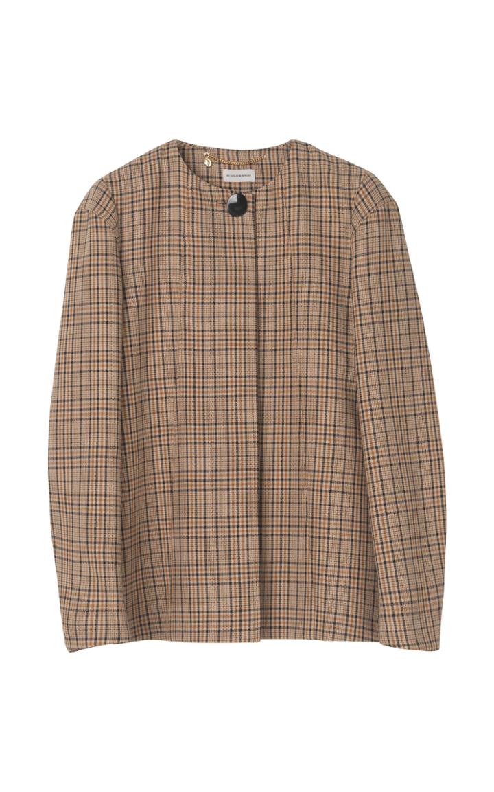 By Malene Birger Shelly Double Face Check Jacket