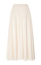 Co Ivory High Waist Maxi Skirt