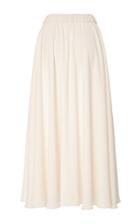 Co Ivory High Waist Maxi Skirt