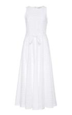 Andrew Gn Eyelet Sleeveless Dress