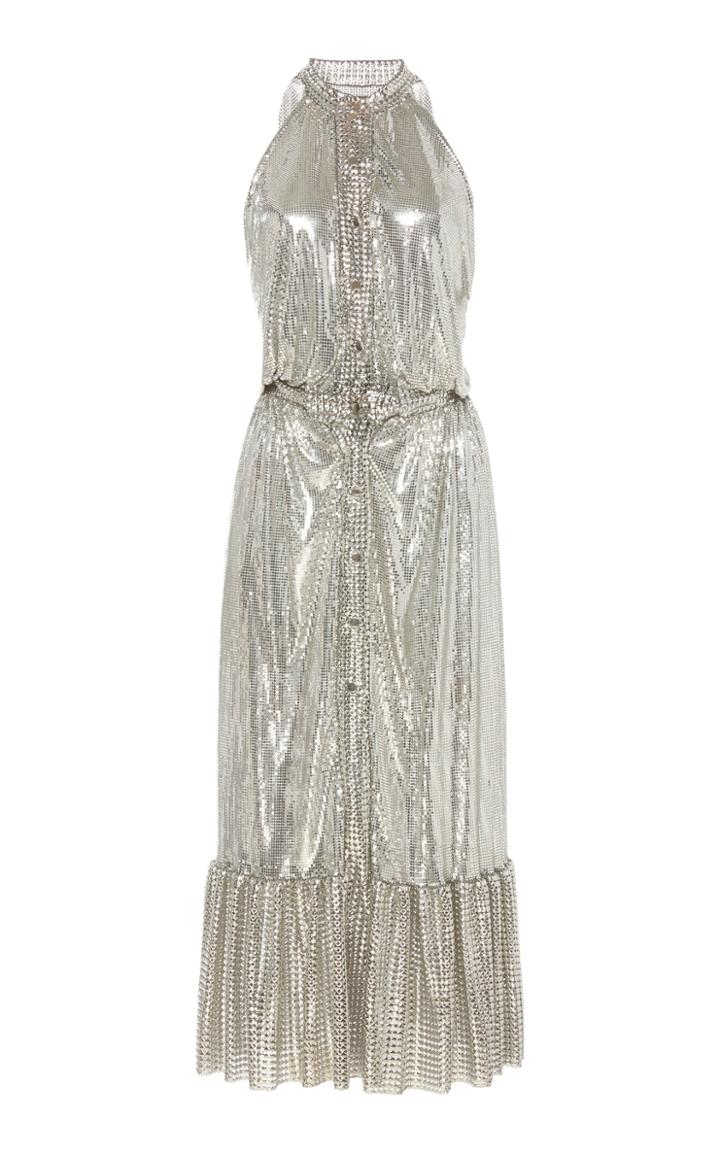 Moda Operandi Paco Rabanne Embellished Chainmail Dress Size: 36