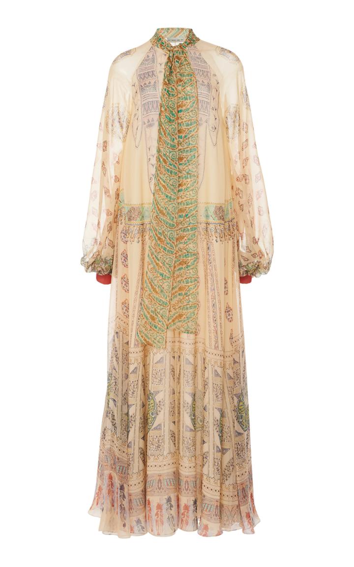 Moda Operandi Etro Printed Silk-chiffon Dress Size: 38