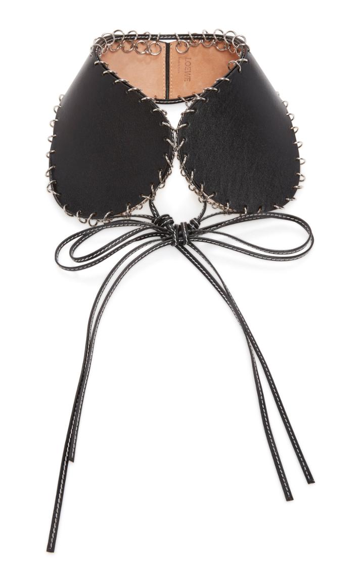 Loewe Leather Collar Necklace