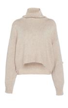 Loulou Studio Procida Wool-blend Turtleneck Sweater Size: S