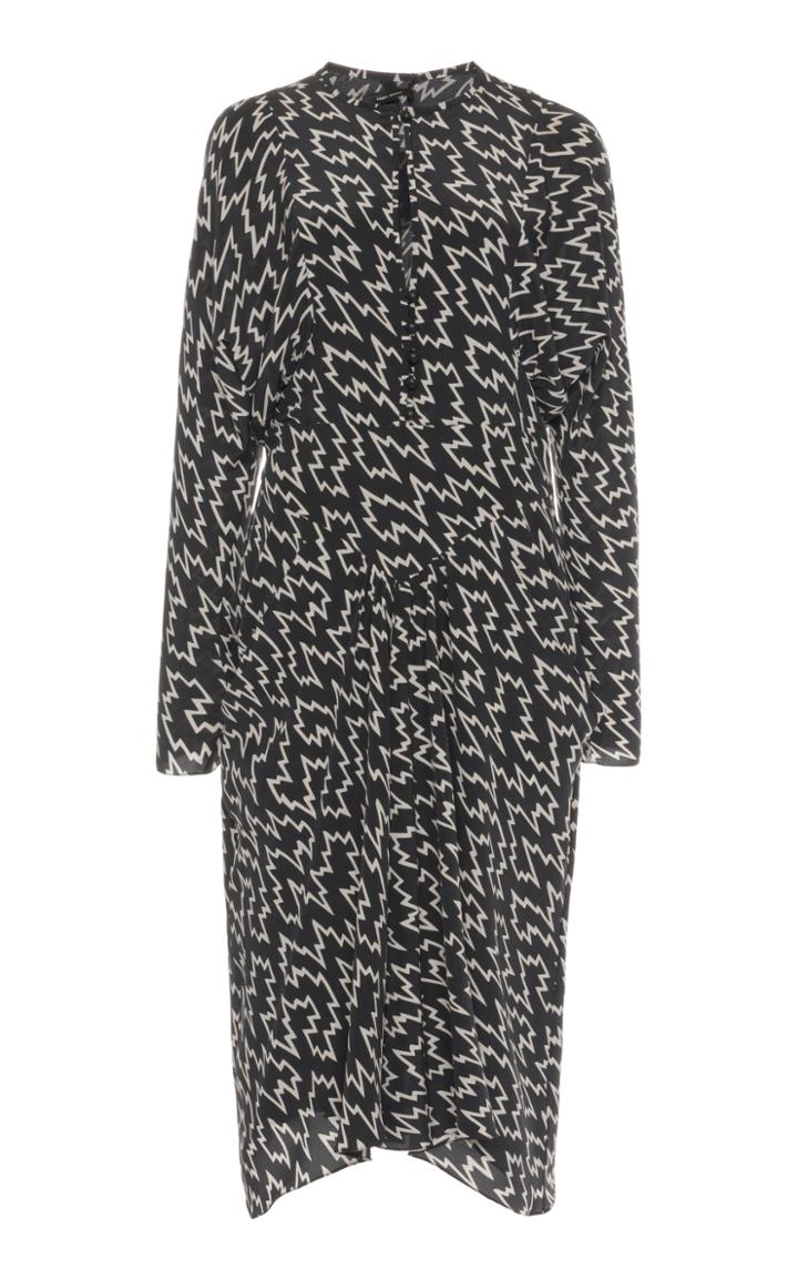 Moda Operandi Isabel Marant Ibelky Printed Silk-blend Dress