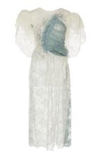 Moda Operandi Preen By Thornton Bregazzi Effie Patchwork Lace Dress Size: Xs