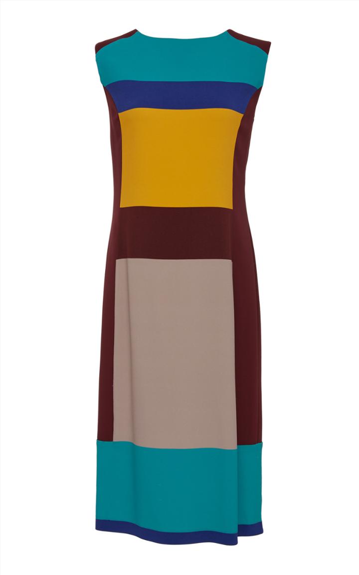 Mi Jong Lee Sleeveless Column Dress