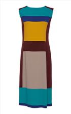 Mi Jong Lee Sleeveless Column Dress