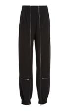 Tre By Natalie Ratabesi Silk-linen Blend Storm Joggers