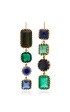 Renee Lewis 18k Gold Multi-stone Earrings