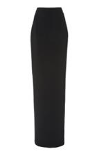 Christian Siriano Column Crepe Skirt