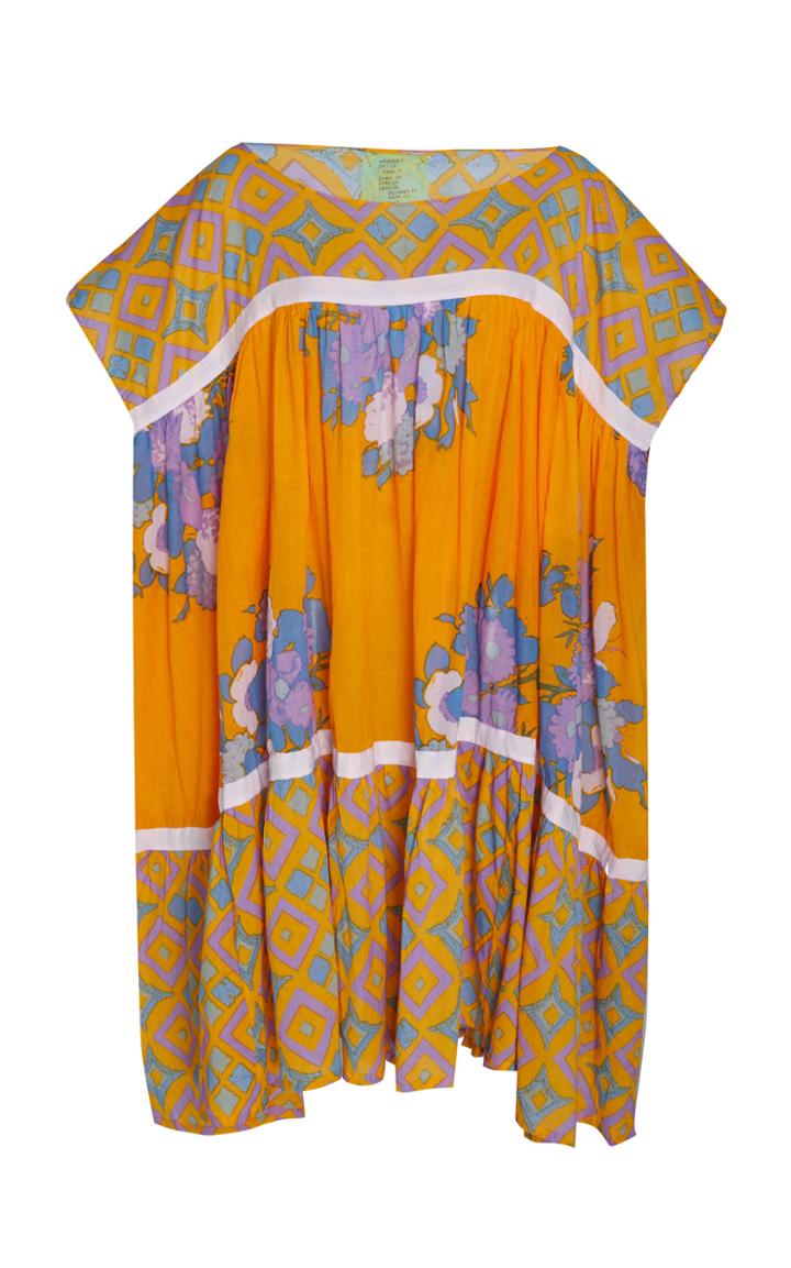 Yvonne S Cotton Voile Shift Dress