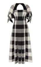 Mara Hoffman Kalilah Checked Cotton Midi Dress