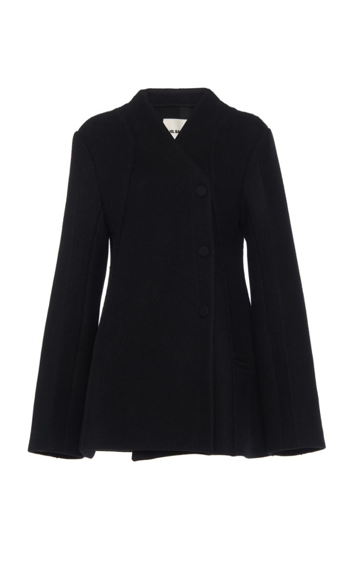 Jil Sander Side Button Wool Jacket
