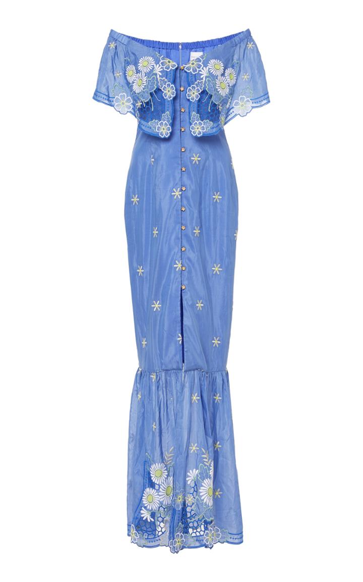 Alice Mccall Honeycomb Daisy Midi Dress