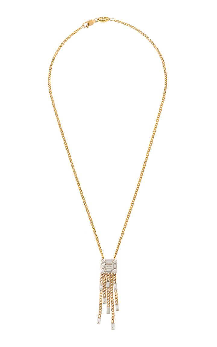 Mindi Mond Clarity Five Strand Tassel Pendant