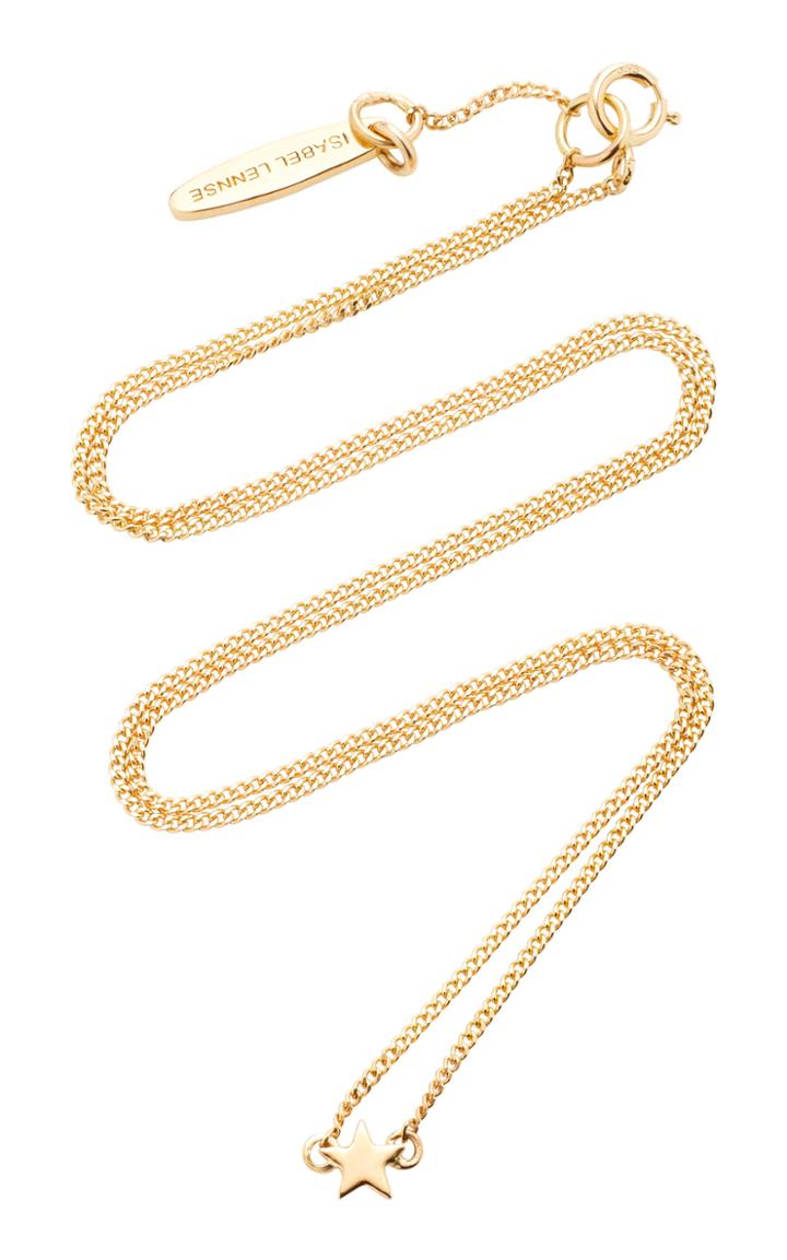 Isabel Lennse Mini Star 14k Gold Necklace