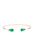 Mateo X Muzo 14k Gold Diamond And Emerald Necklace