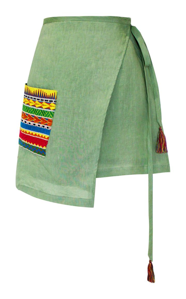 All Things Mochi Ivy Linen Skirt