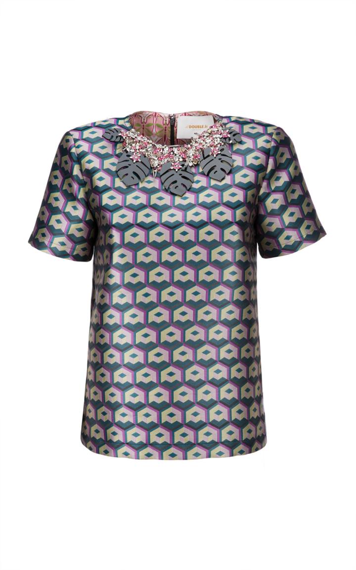 La Doublej Embroidered Jazzy Tee