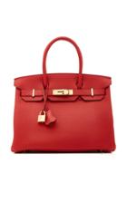 Heritage Auctions Special Collections Hermes 30cm Geranium Togo Birkin