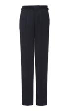 Ring Jacket Calm Twist Wool-twill Slim-leg Pants