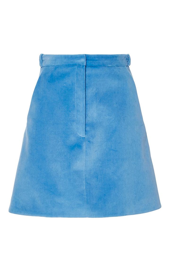 Carven Velvet Mini Skirt