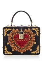 Dolce & Gabbana Heart Embroidery Box Bag