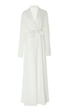 Bouguessa Crepe Belted Robe Dress