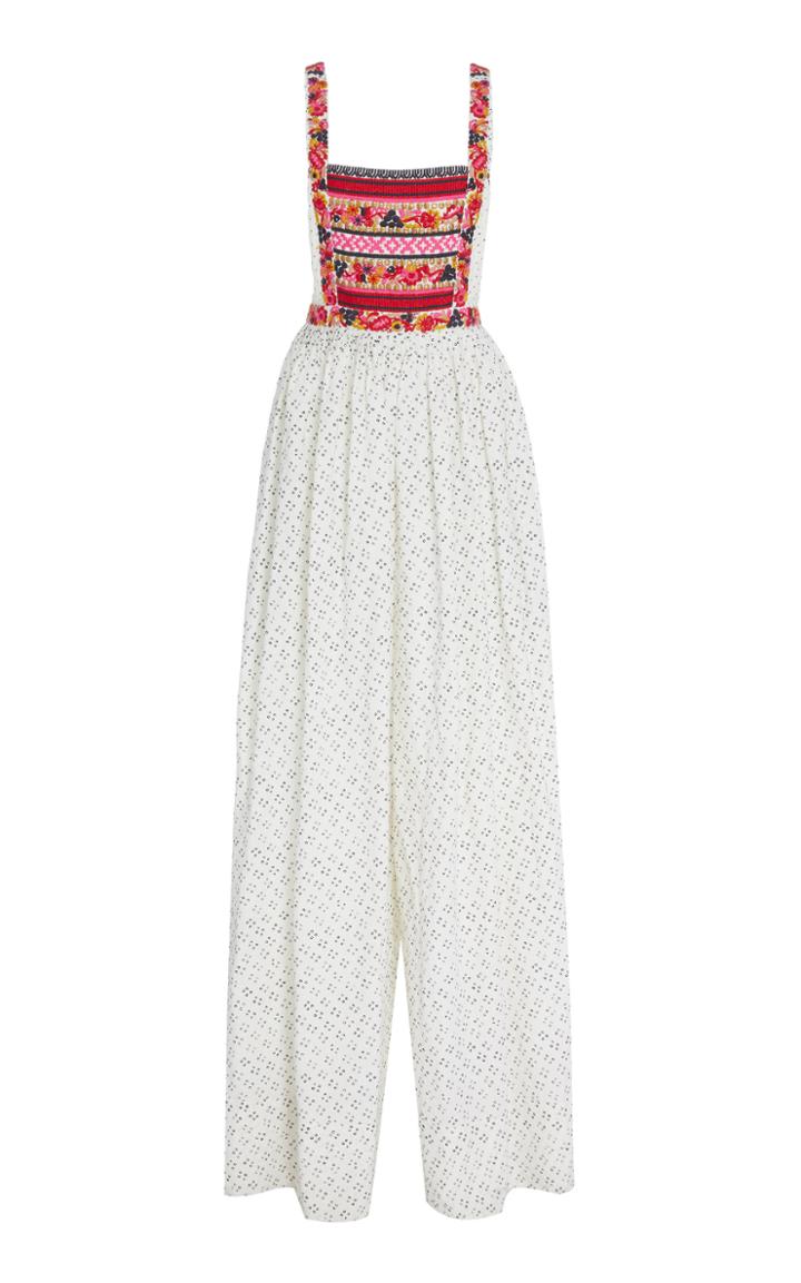 Ulla Johnson Razi Eyelet Jumpsuit