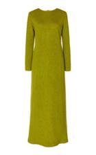 Rebecca De Ravenel Felt Midi Dress