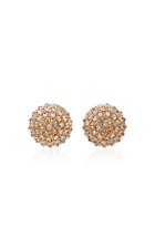 Nam Cho 18k Rose Gold Diamond Stud Earrings