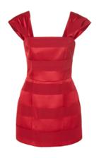 Hellessy Emily Cap Sleeve Jacquard Mini Dress