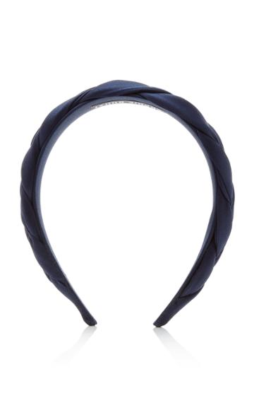 Sophie Buhai Classic Braided Silk Satin Headband