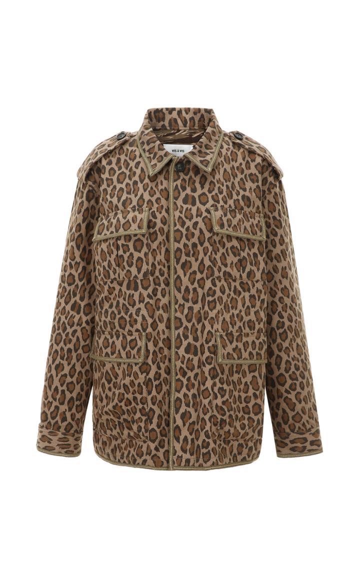 Moda Operandi Vis A Vis Safari Cotton Jacket Size: 1