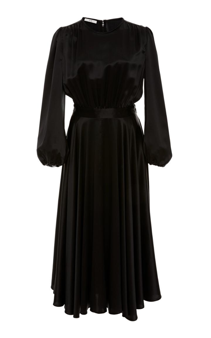 Co Silk Black Dress