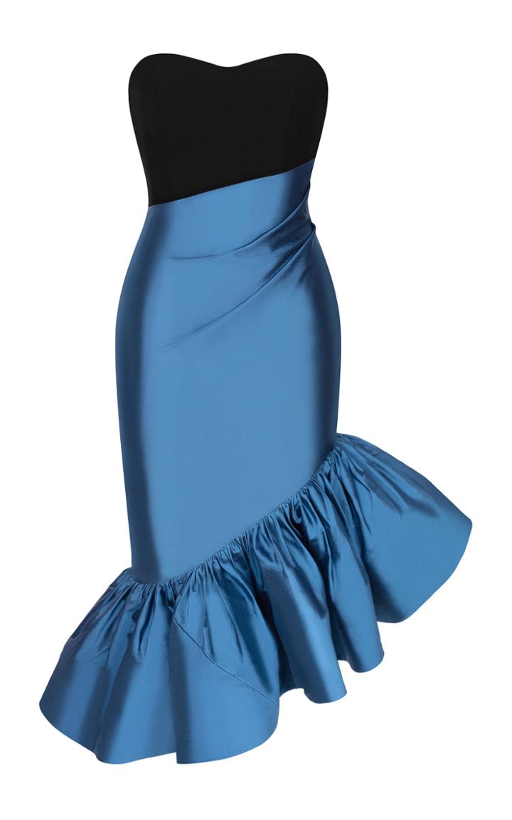 Moda Operandi Rasario Ruffled Silk-crepe Dress Size: 36