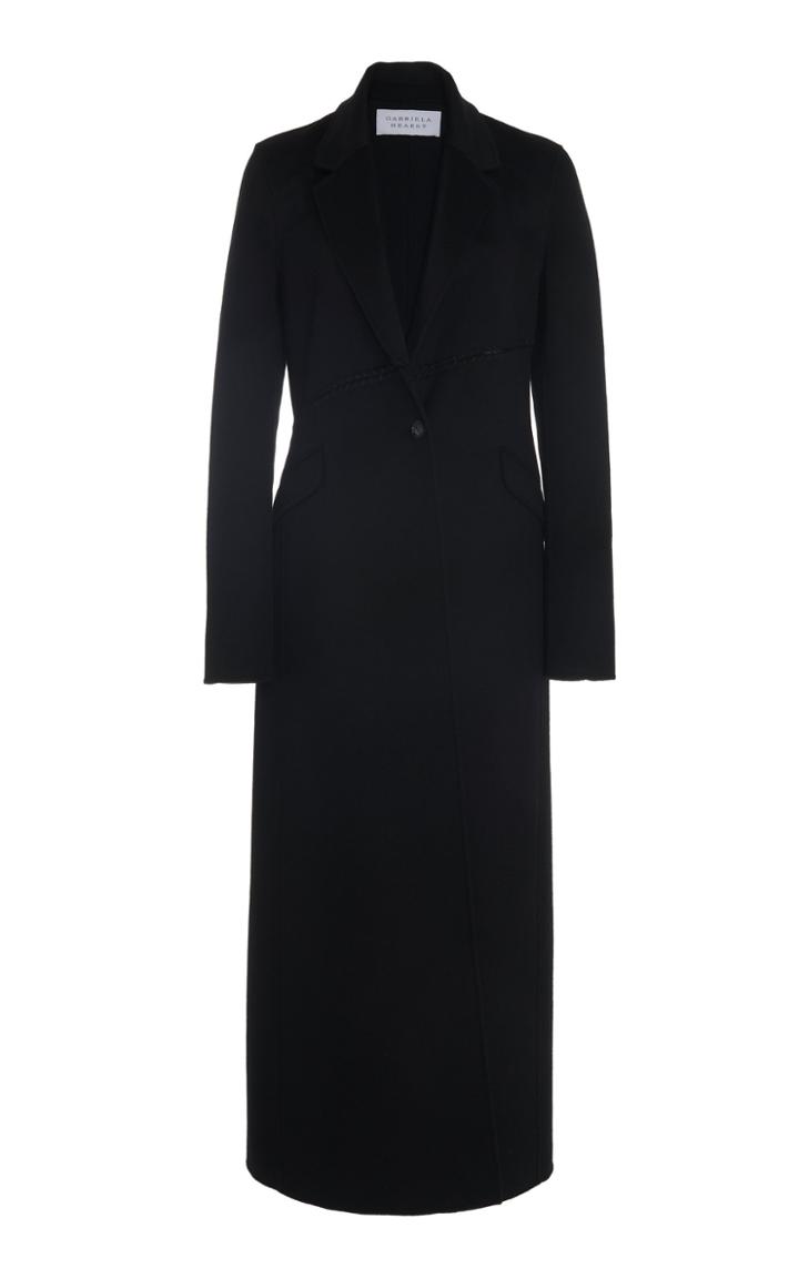 Gabriela Hearst Hamill Stitched Cashmere Coat