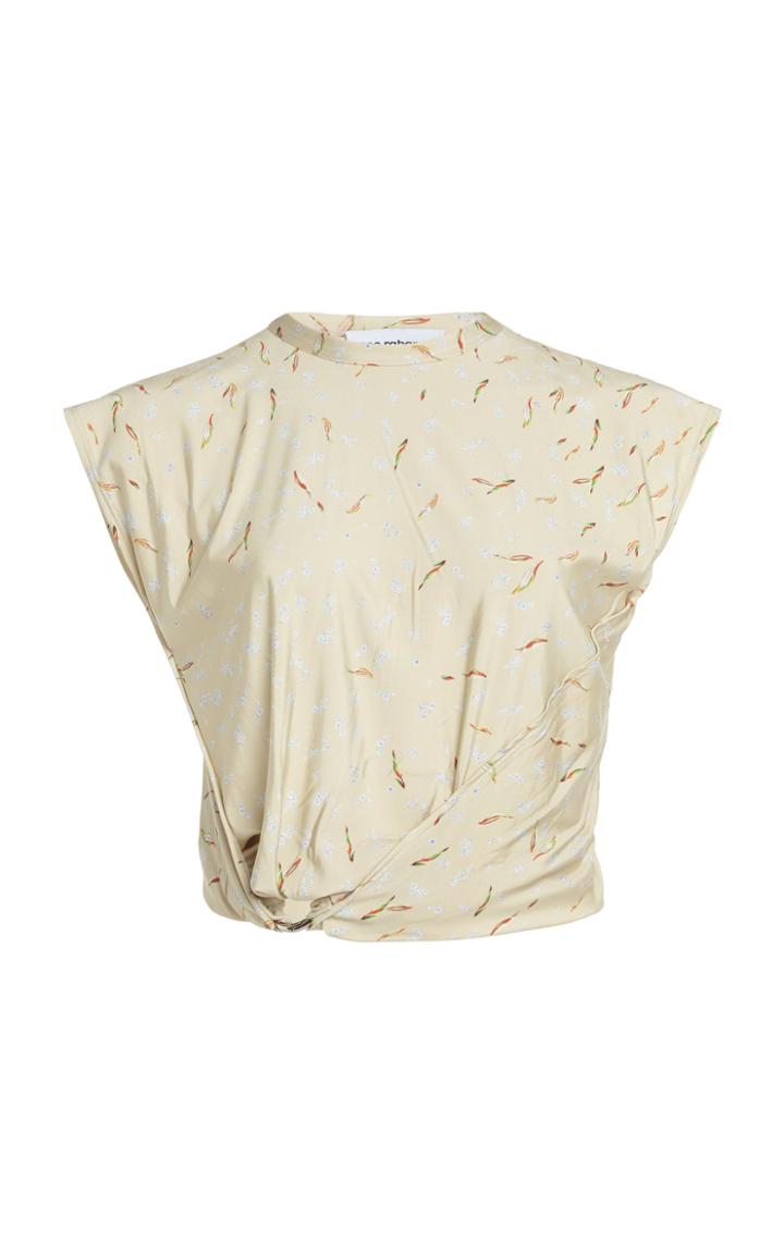 Moda Operandi Paco Rabanne Wrap-effect Crepe Top