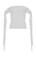 Lado Bokuchava Off-the-shoulder Cotton Corset Top