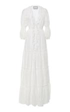 Alexis Palmira Eyelet Cotton Maxi Dress