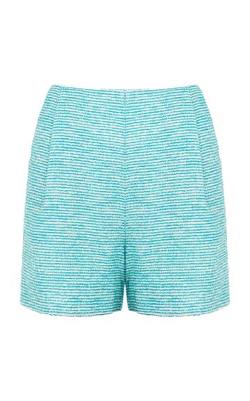Razan Alazzouni Tweed Shorts