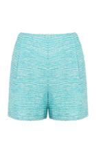 Razan Alazzouni Tweed Shorts