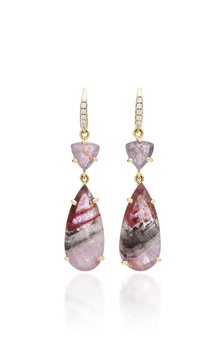 Lauren K One-of-a-kind Joyce Ii Sapphire Earrings