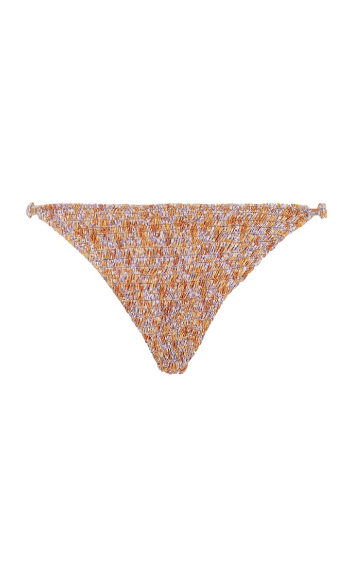 Palm Nusa Smocked Floral Bikini Bottom